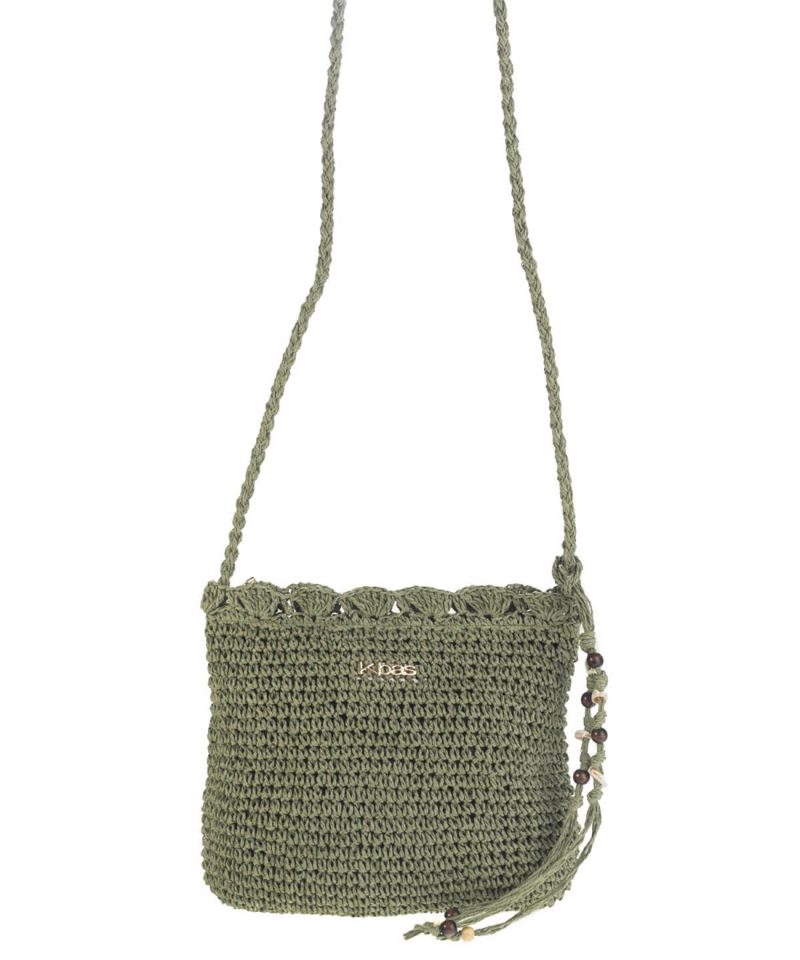 Bolso bandolera rafia Kbas Xiquetes - Imagen 7