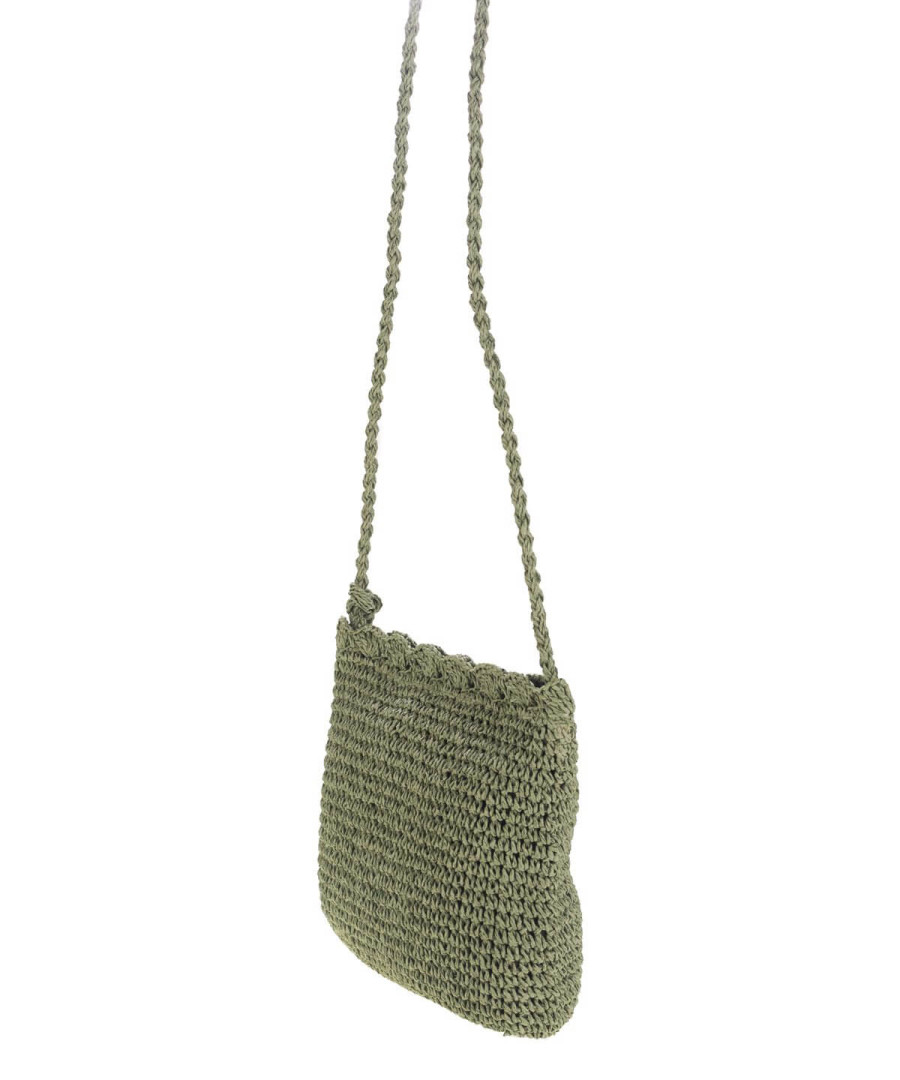Bolso bandolera rafia Kbas Xiquetes - Imagen 8