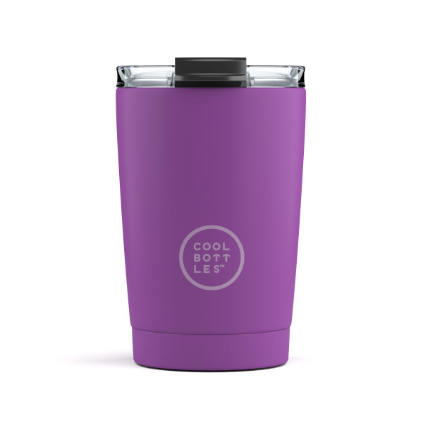 Vaso de acero inoxidable COOL BOTTLES 330 ml Vivid Violet