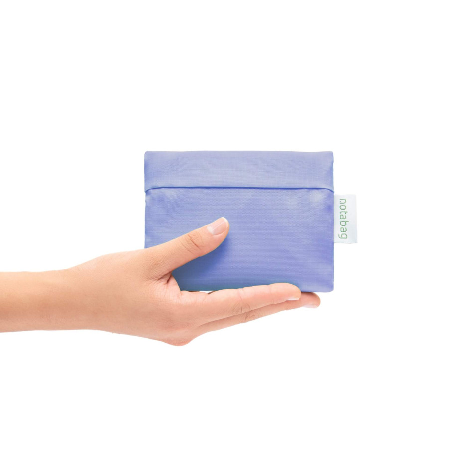 Bolsa de compras plegable TOTE NOTABAG reciclada Azul - Imagen 3