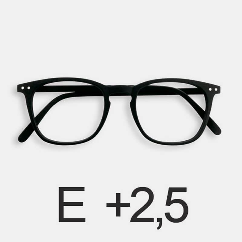 GAFAS DE LECTURA IZIPIZI #E NEGRO +2,5