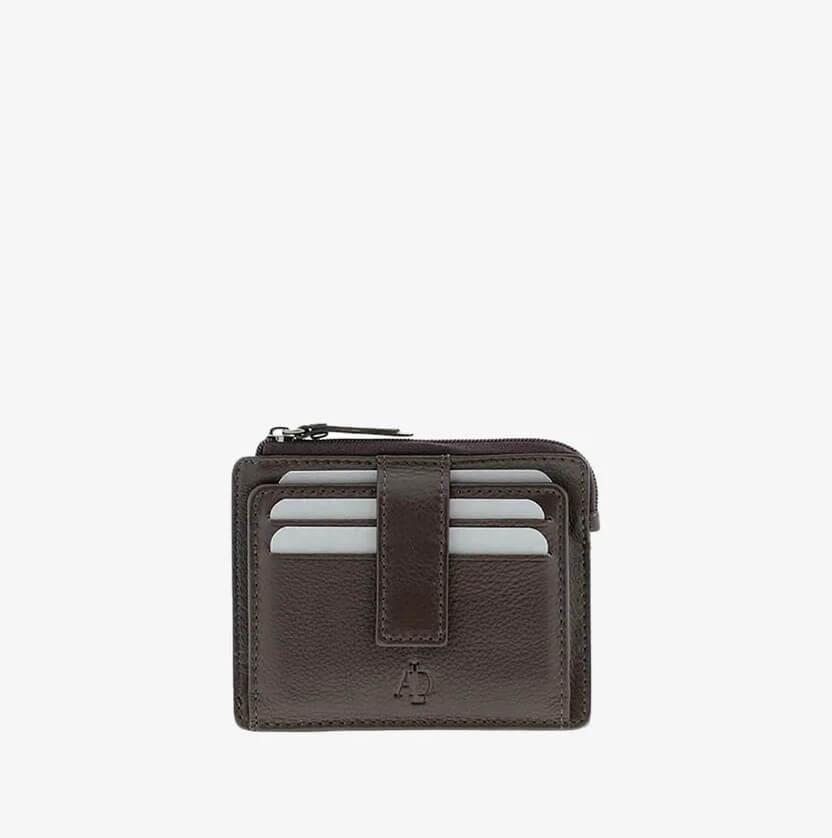Tarjetero monedero unisex de piel Adapell 8035 - Imagen 11