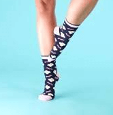 Calcetines Happy CABAIA Amelie&Basile Azul Marino - Imagen 2