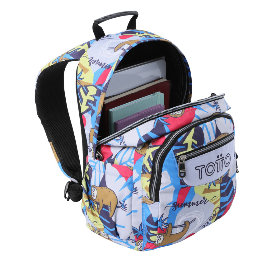 Mochila infantil escolar TOTTO Gommas 6YB Multicolor - Imagen 5