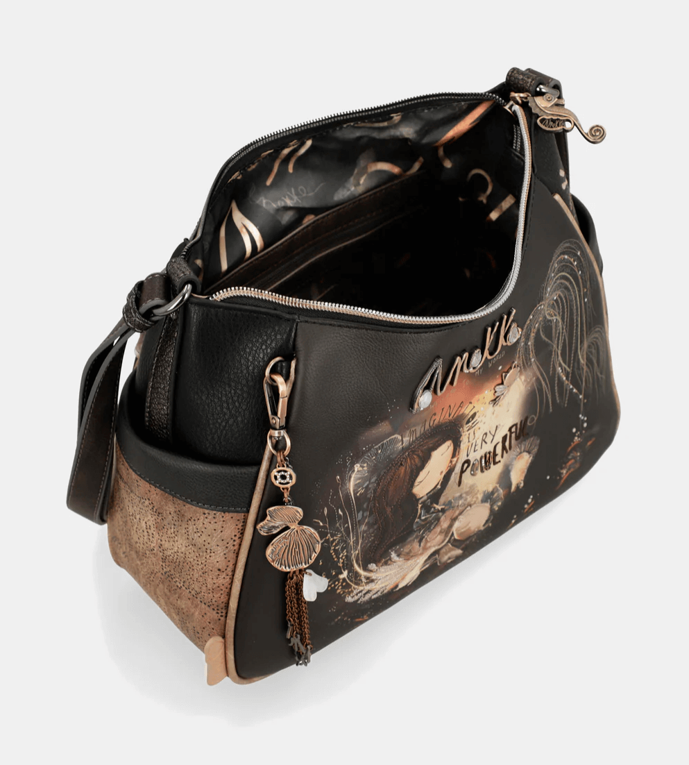 Bolso bandolera grande Anekke Dreamverse 002 Marrón - Imagen 4