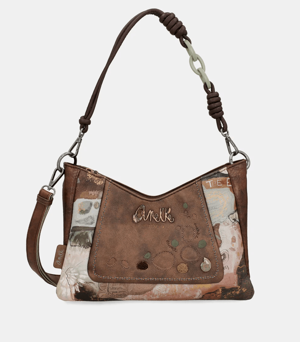 Bolso de hombro y bandolera Anekke Outer 291 Marrón