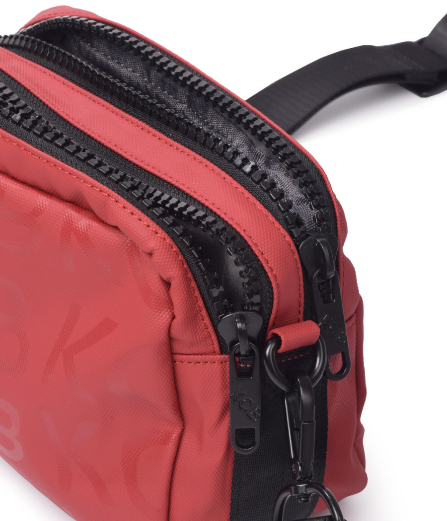 Bolso bandolera pequeño doble compartimento KCB3202 Stamp - Imagen 13