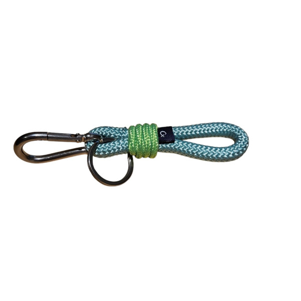 Llavero porta llaves de cuerda náutica CX HANDMADE Nautical Key S Turquesa/Verde