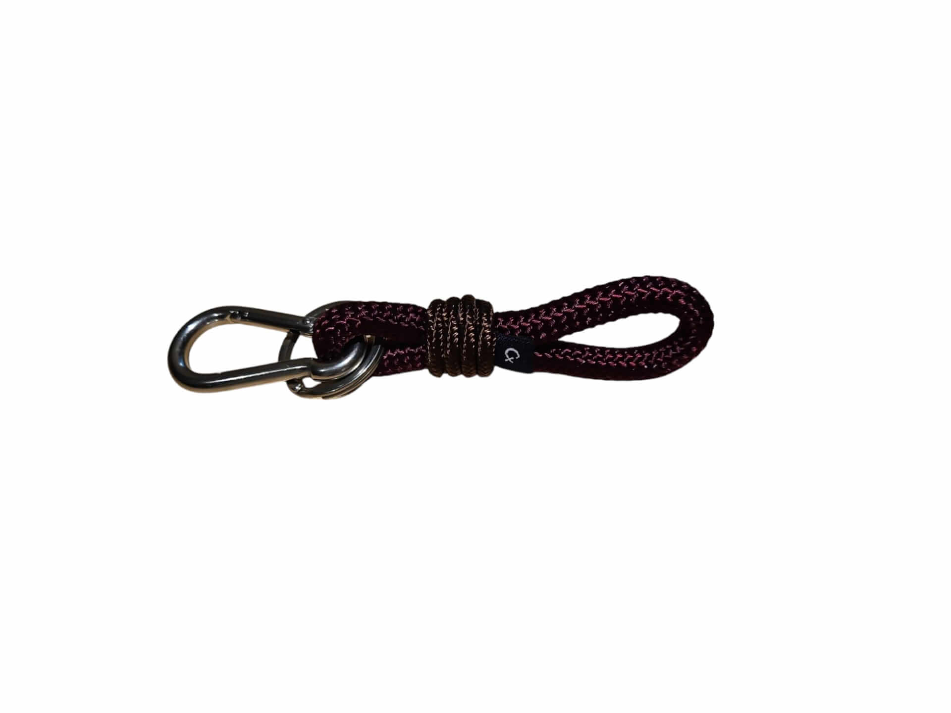 Llavero porta llaves de cuerda náutica CX HANDMADE Nautical Key S Vino/Marrón