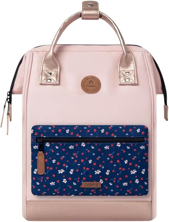 Mochila aventurer CABAIA Queretaro Medium Rosa suave - Imagen 6