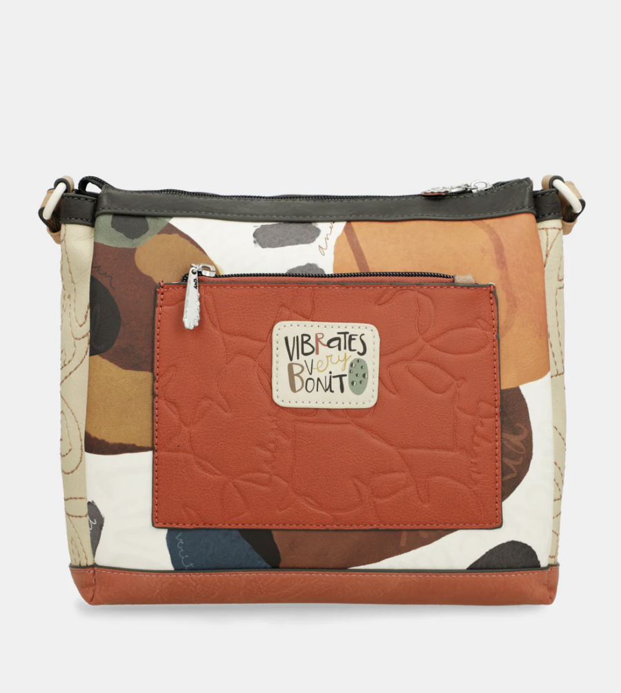 Bolso bandolera triple compartimentos Anekke Alma 039 Multicolor - Imagen 2
