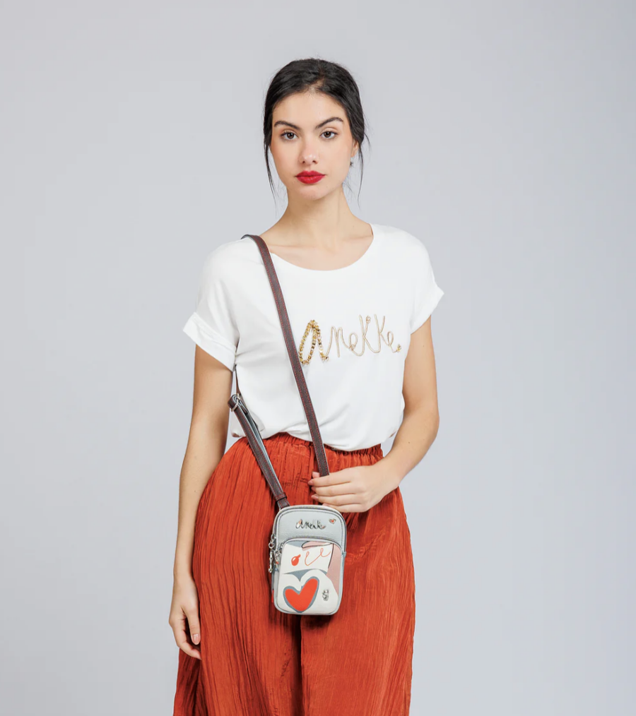 Porta móvil y mini bolso bandolera Anekke Alma 907 Multicolor - Imagen 5