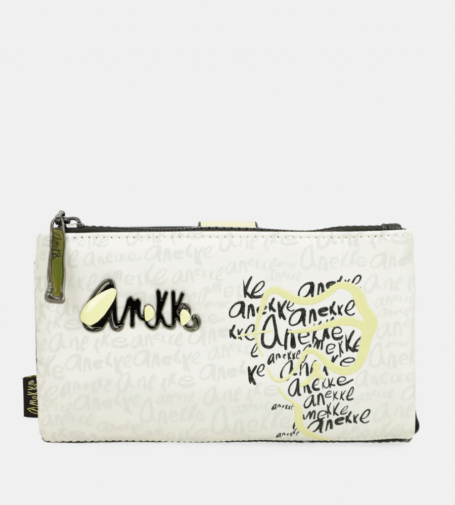 Billetero grande Anekke Memories 907 Blanco