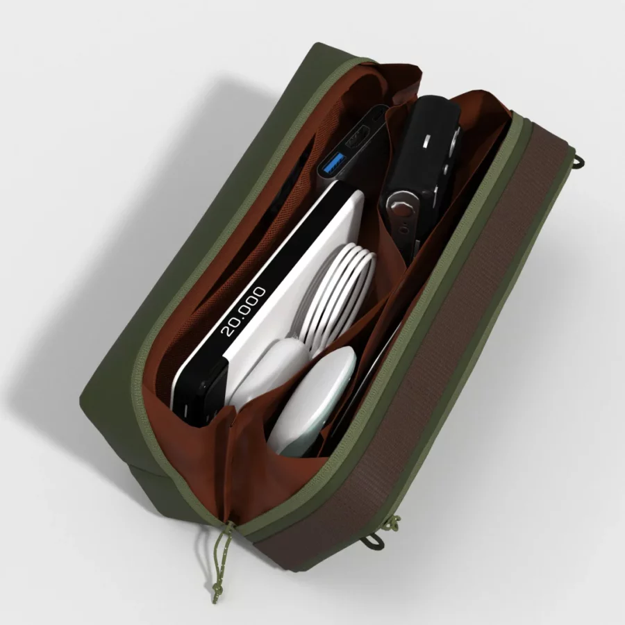 Bolso bandolera organizador CABIN ZERO Tech Pouch 2,5 L. Norwegian Wood - Imagen 7