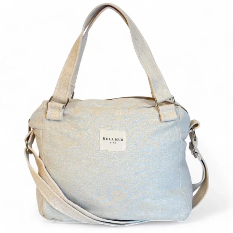 Bolso de mano y bandolera maletín DE LA MUR BAG18ORO dorado