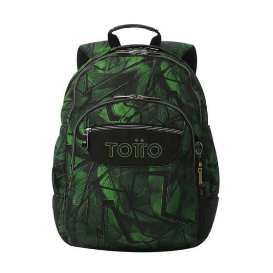 Mochila escolar Totto RAYOL Jhony Jungle Verde