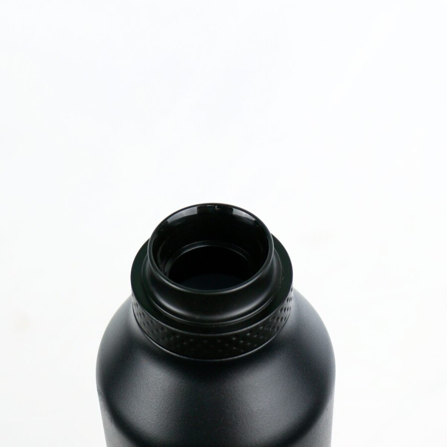 Botella termo de acero con recubrimiento cerámico RUNBOTT Mii 600 ml Black Negro - Imagen 4
