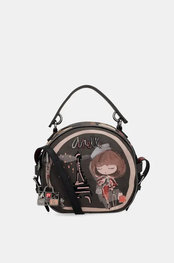 Bolso de mano y bandolera redonda ANEKKE Mademoiselle - Imagen 3