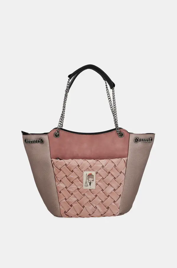 Bolso Tote grande asas de hombro ANEKKE Parisian - Imagen 6