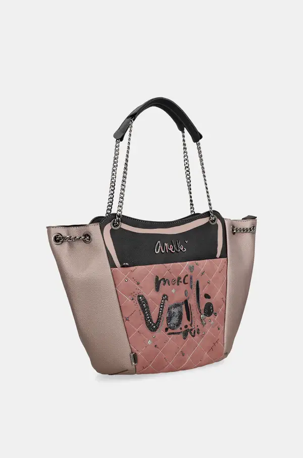 Bolso Tote grande asas de hombro ANEKKE Parisian - Imagen 4