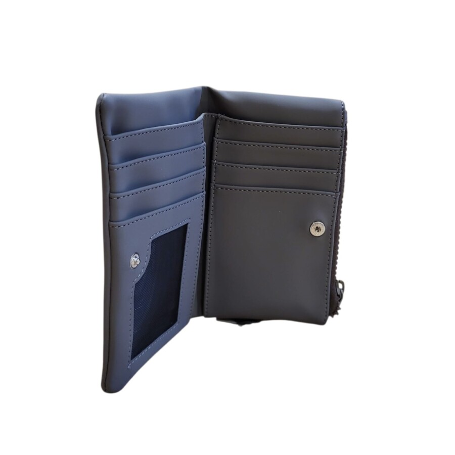 Billetera flexible KCB3503 Wave Gris - Imagen 2