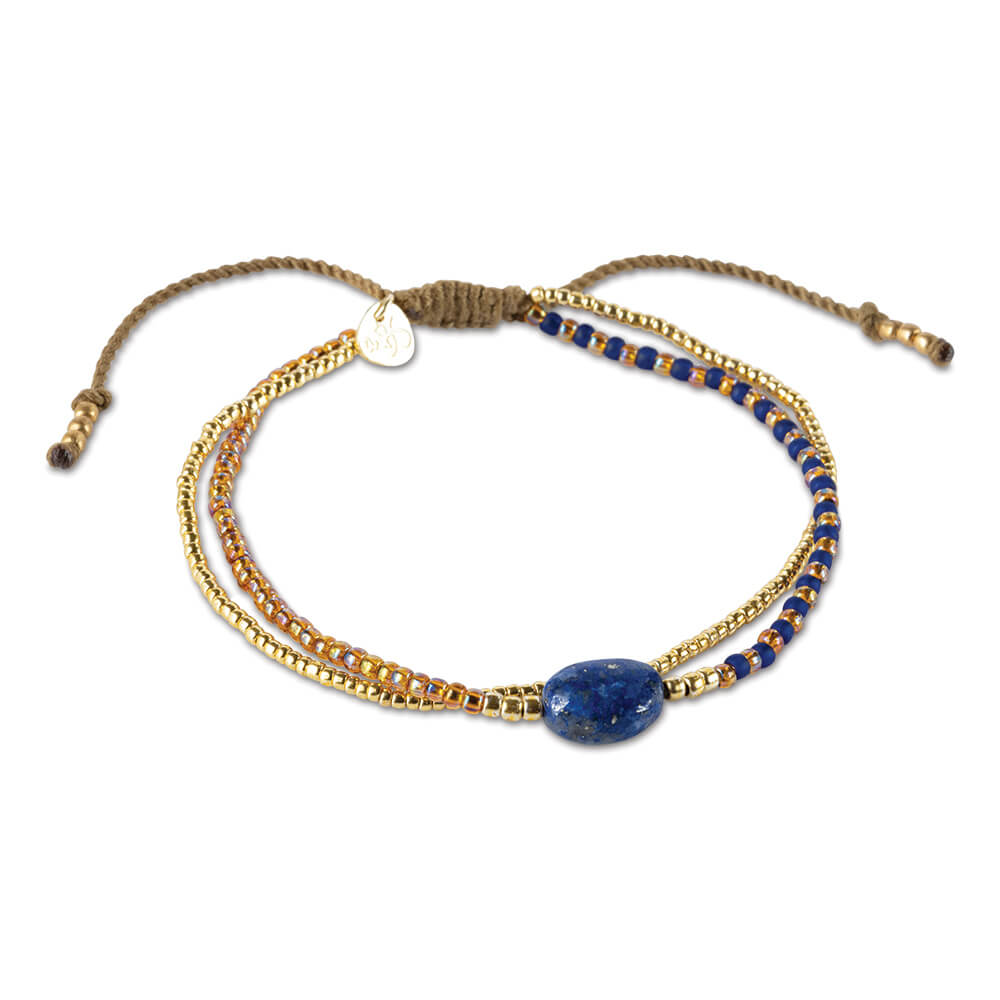 Pulsera Soothing "a Beautiful Story" Lapis Lazuli - Imagen 2