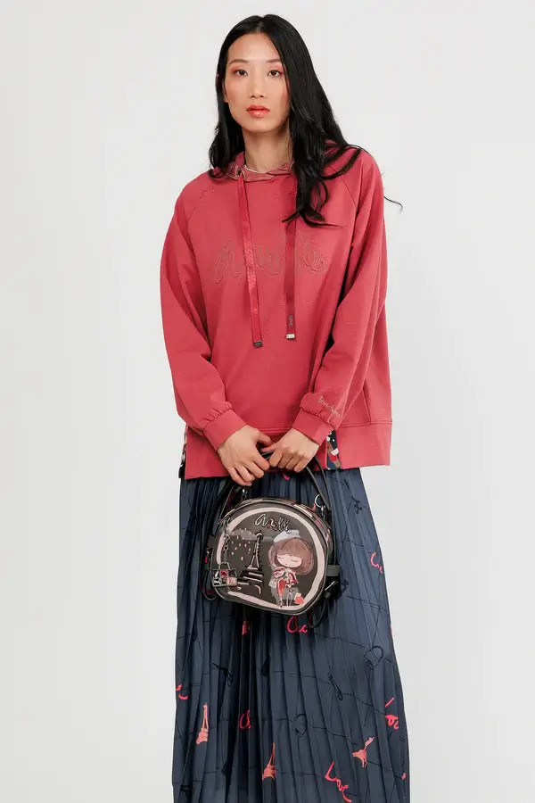 Bolso de mano y bandolera redonda ANEKKE Mademoiselle - Imagen 9