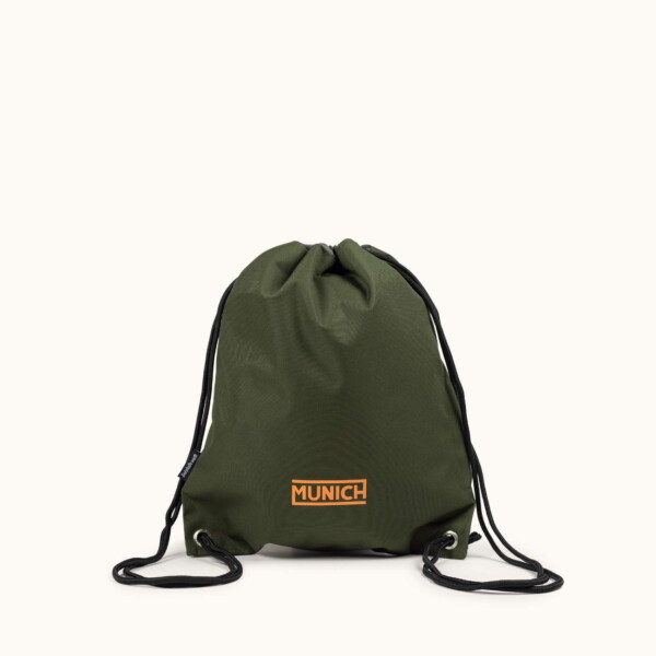 Mochila de cuerdas MUNICH Recycled Kaki