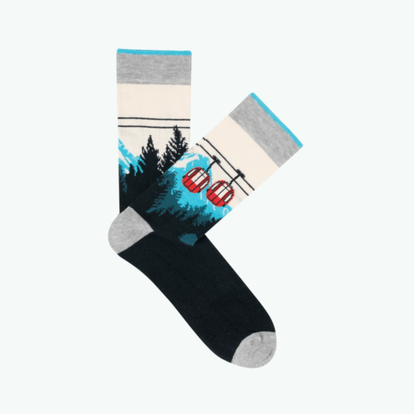 Calcetines Happy CABAIA Laurent et Elsa 41-46 Azul marino