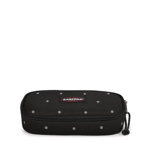 Estuche Oval Single EASTPAK 6W3 Dots Black Silver