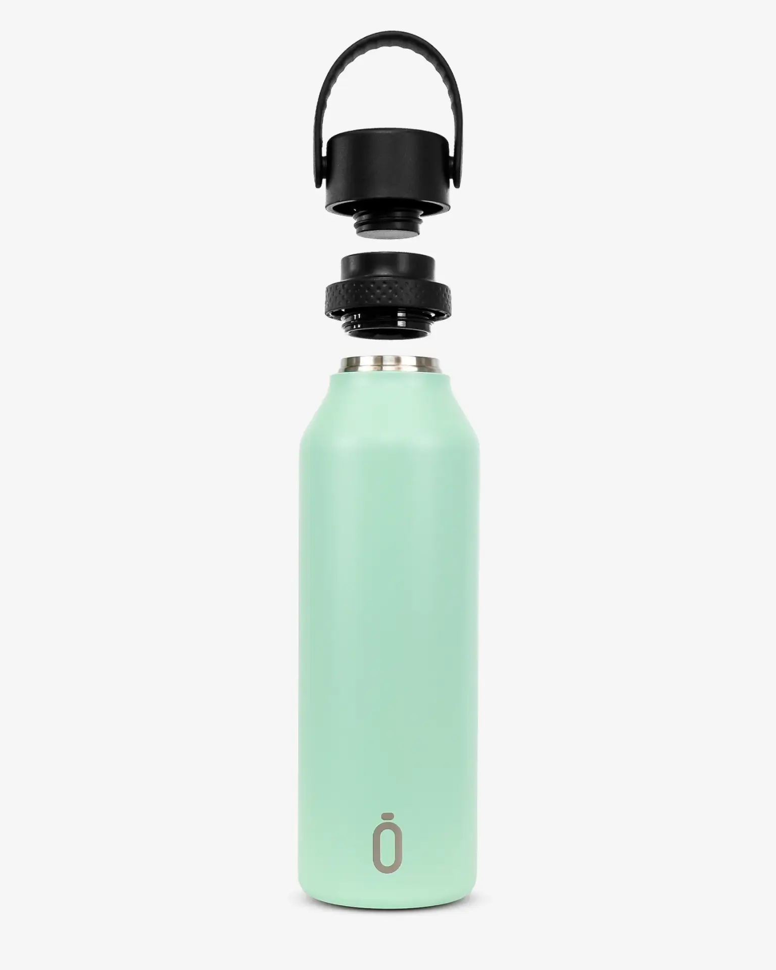 Botella termo de acero con recubrimiento cerámico RUNBOTT Mii 600 ml Menta - Imagen 2