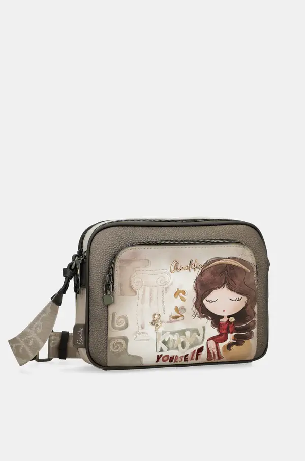 Bolso bandolera mediana doble compartimento ANEKKE Muse - Imagen 3