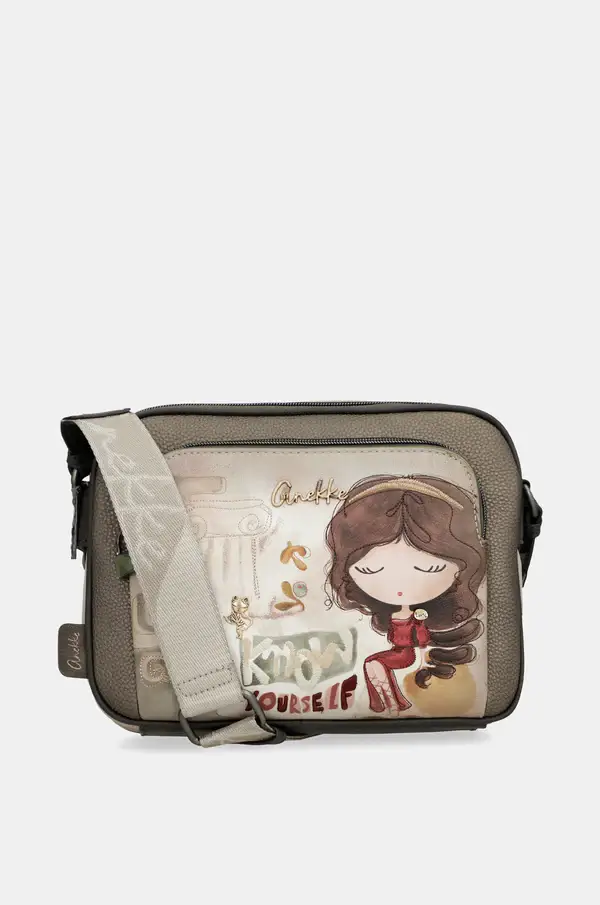 Bolso bandolera mediana doble compartimento ANEKKE Muse - Imagen 2