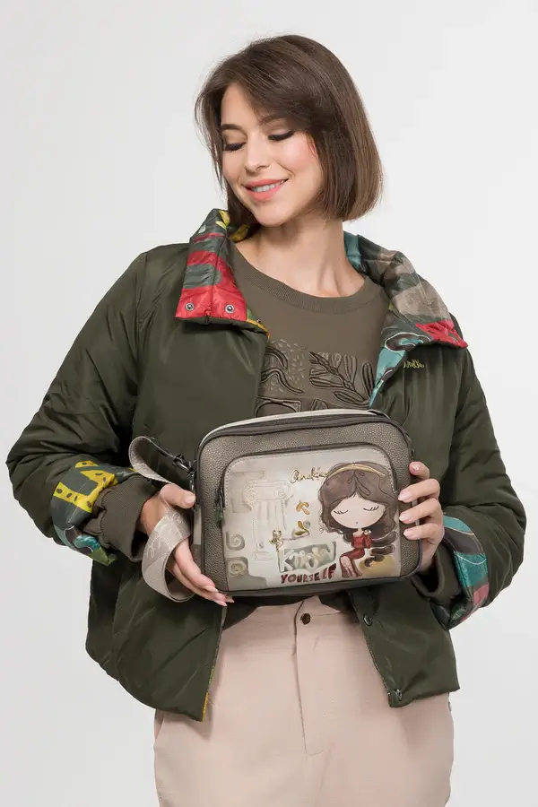 Bolso bandolera mediana doble compartimento ANEKKE Muse - Imagen 5