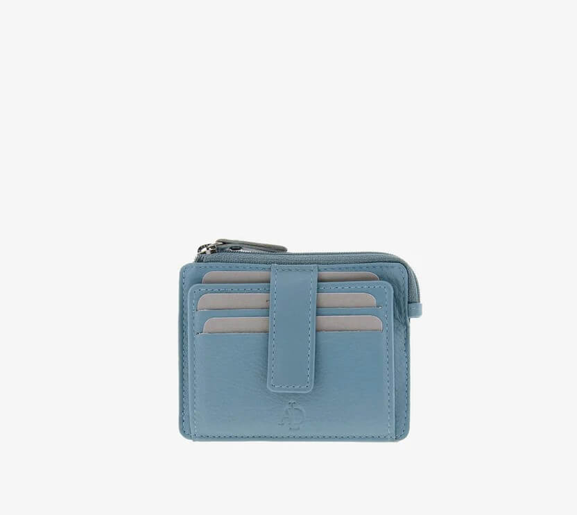 Tarjetero monedero unisex de piel Adapell 8035 - Imagen 8