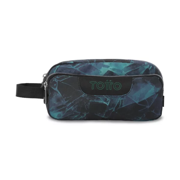 Estuche triple compartimento TOTTO Agapec 4FL azul