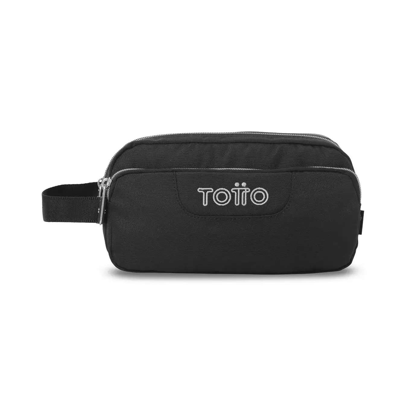 Estuche triple compartimento TOTTO Agapec N01 negro