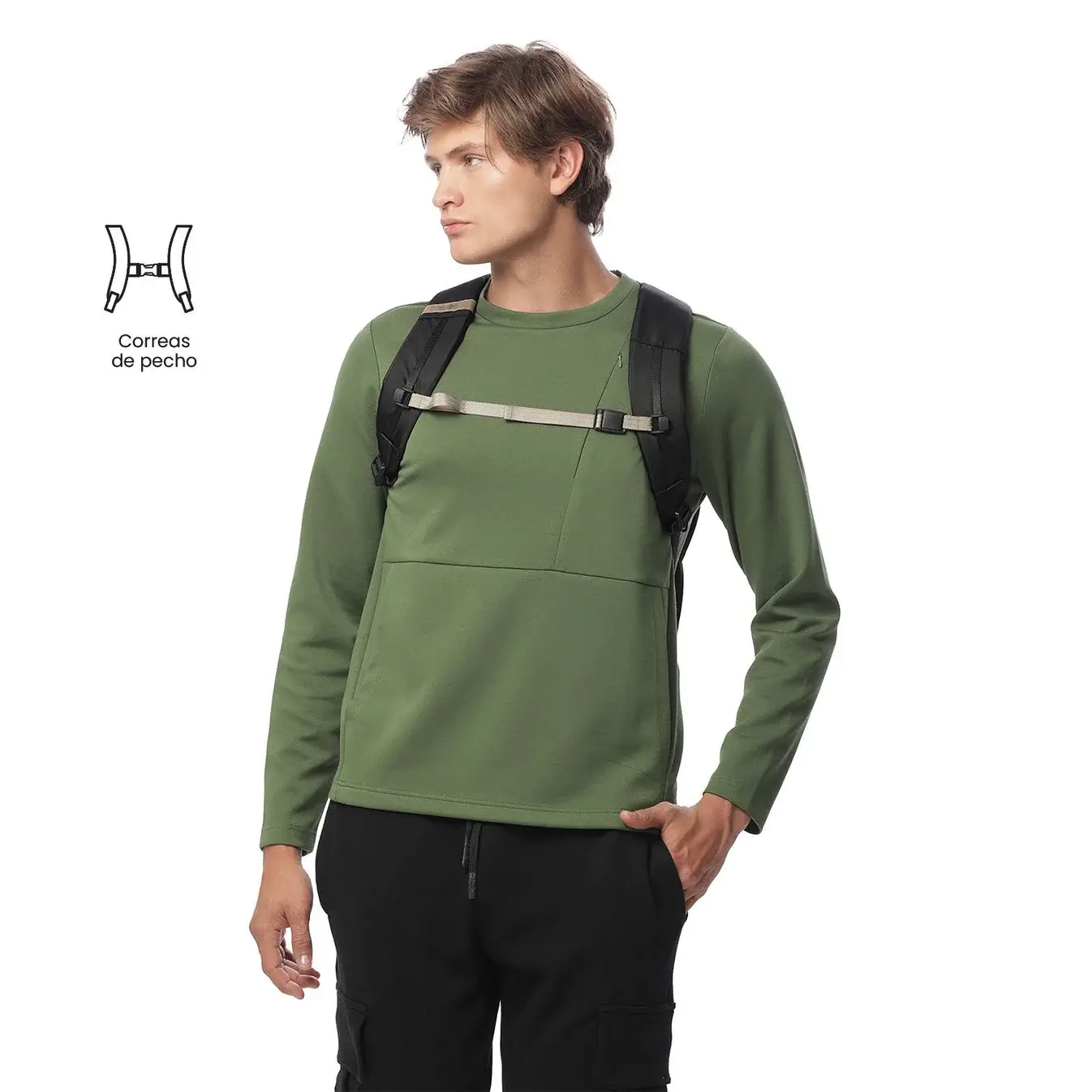 Mochila cbusiness para portátil 16" TOTTO Daytona - Imagen 7