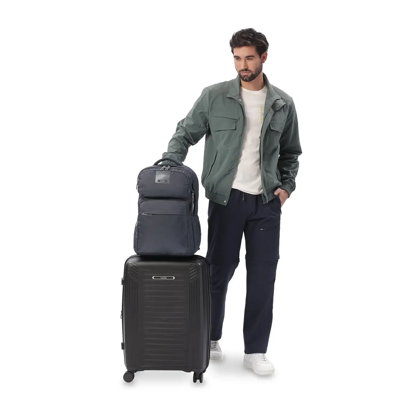 Mochila casual para portátil 16" TOTTO Suspensión 2.0 Marino - Imagen 7