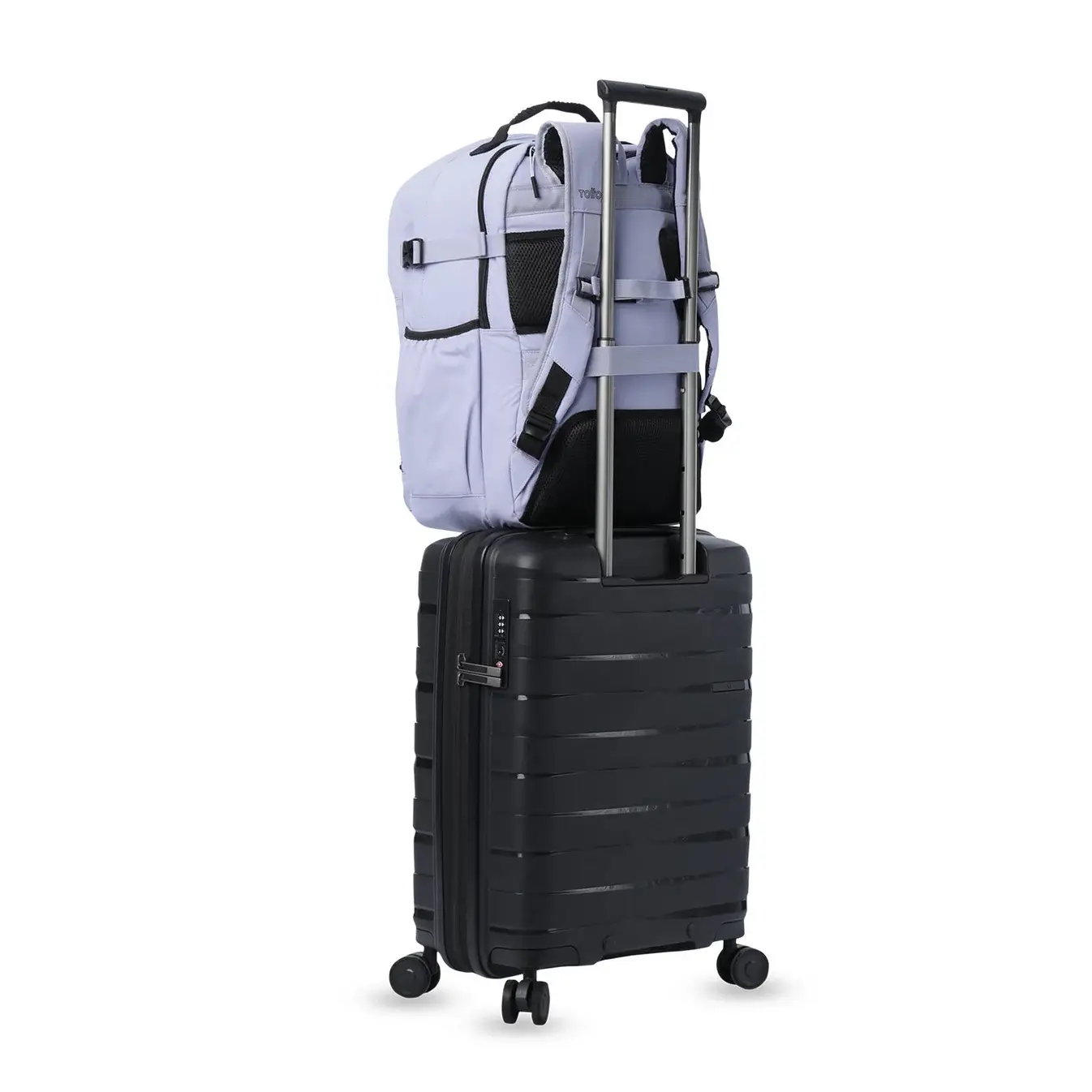 Mochila grande versátil porta PC 15,4" TOTTO Spa XL lila - Imagen 10