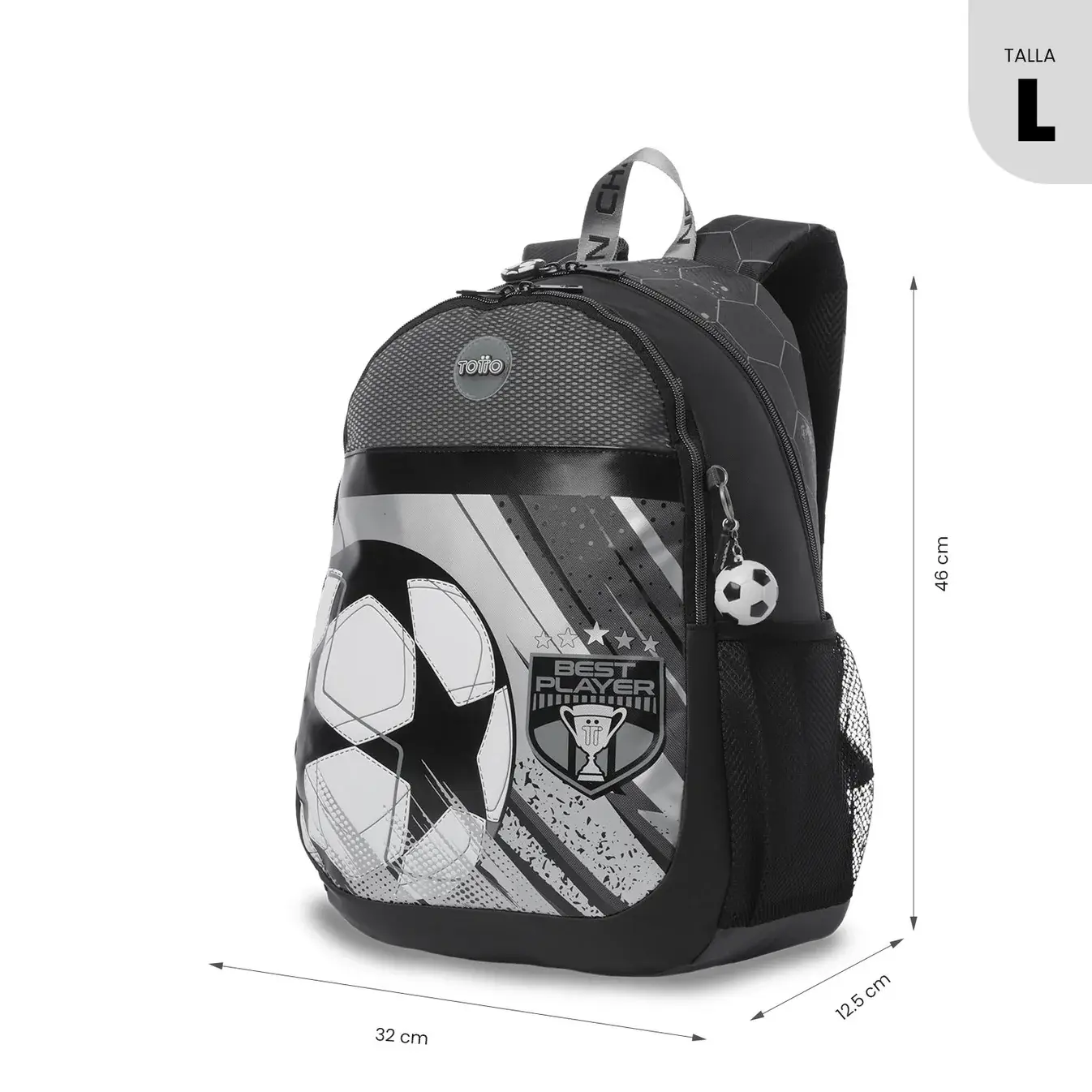 Mochila infantil mediana TOTTO Champion L - Imagen 3