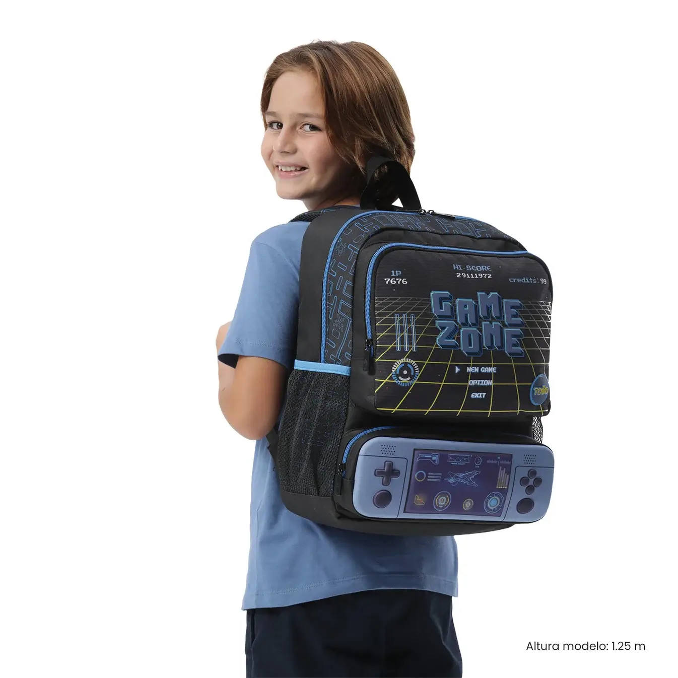 Mochila infantil mediana TOTTO Vortex M - Imagen 4