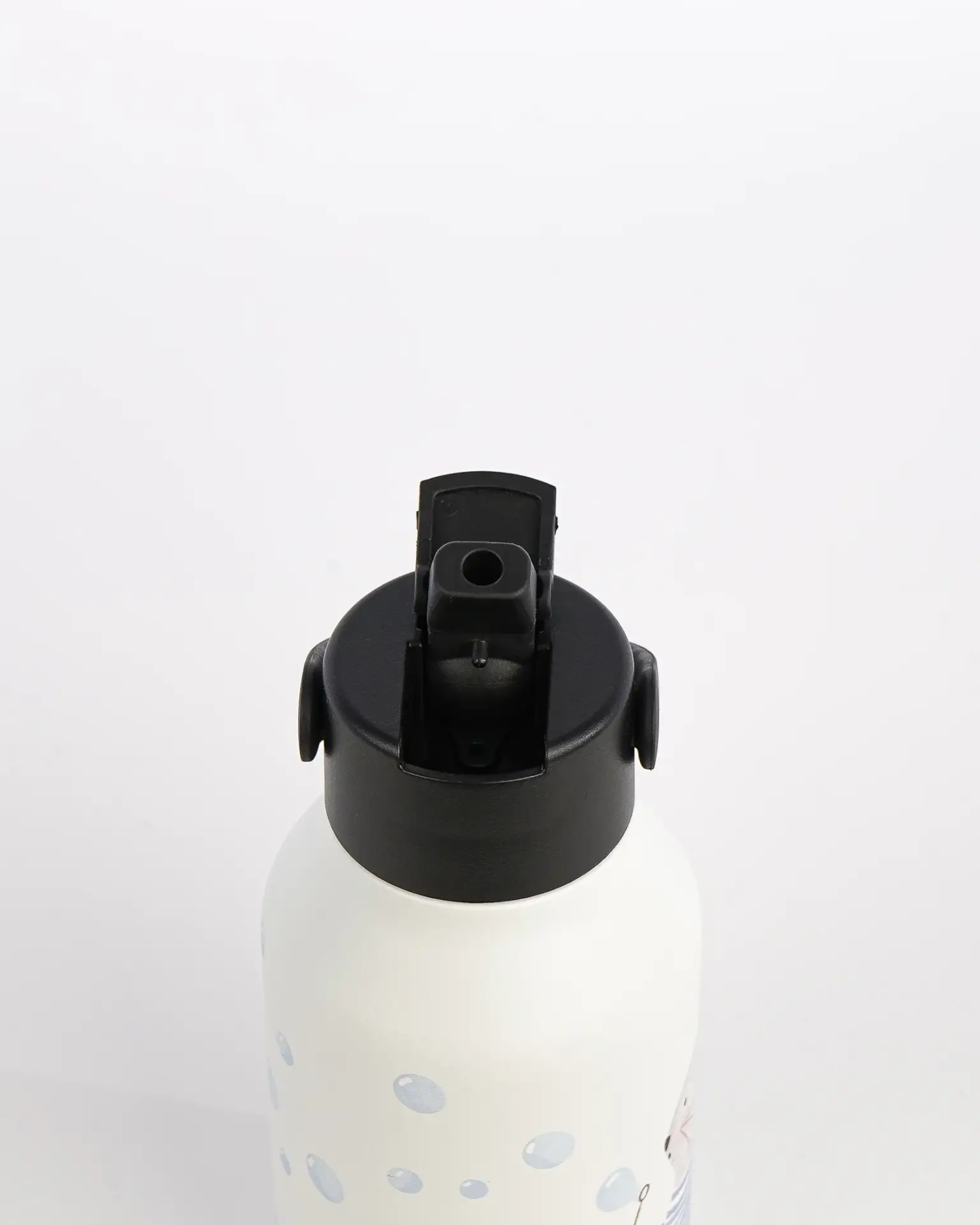 Botella termo de acero con recubrimiento cerámico RUNBOTT Mii Marta Munté 350 ml LOVELY CAT BUBBLES Blanco - Imagen 3