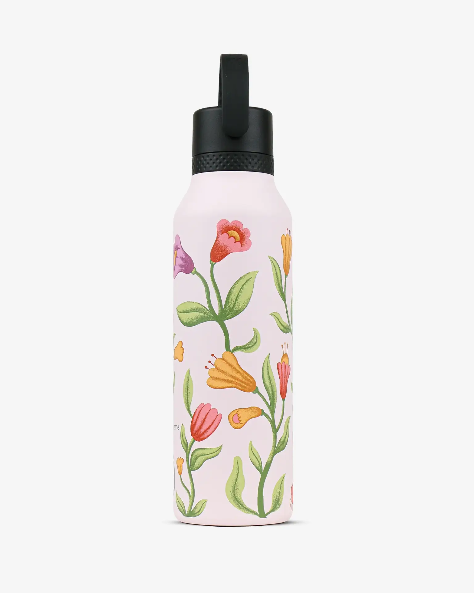 Botella termo de acero con recubrimiento cerámico RUNBOTT Mii 600 ml Linn Warme Tulip Bubblegum - Imagen 7