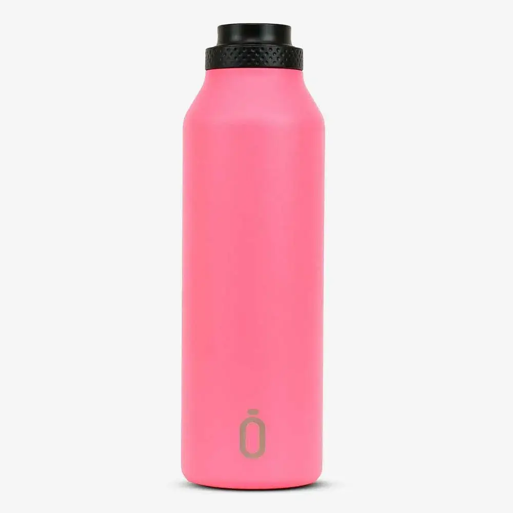 Botella termo de acero con recubrimiento cerámico RUNBOTT Mii 600 Blusch Fucsia - Imagen 2