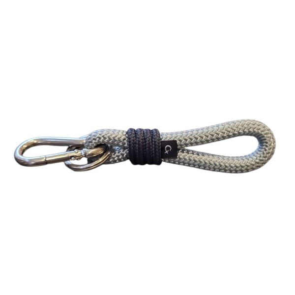 Llavero porta llaves de cuerda náutica CX HANDMADE Nautical Key S Turquesa/Marino