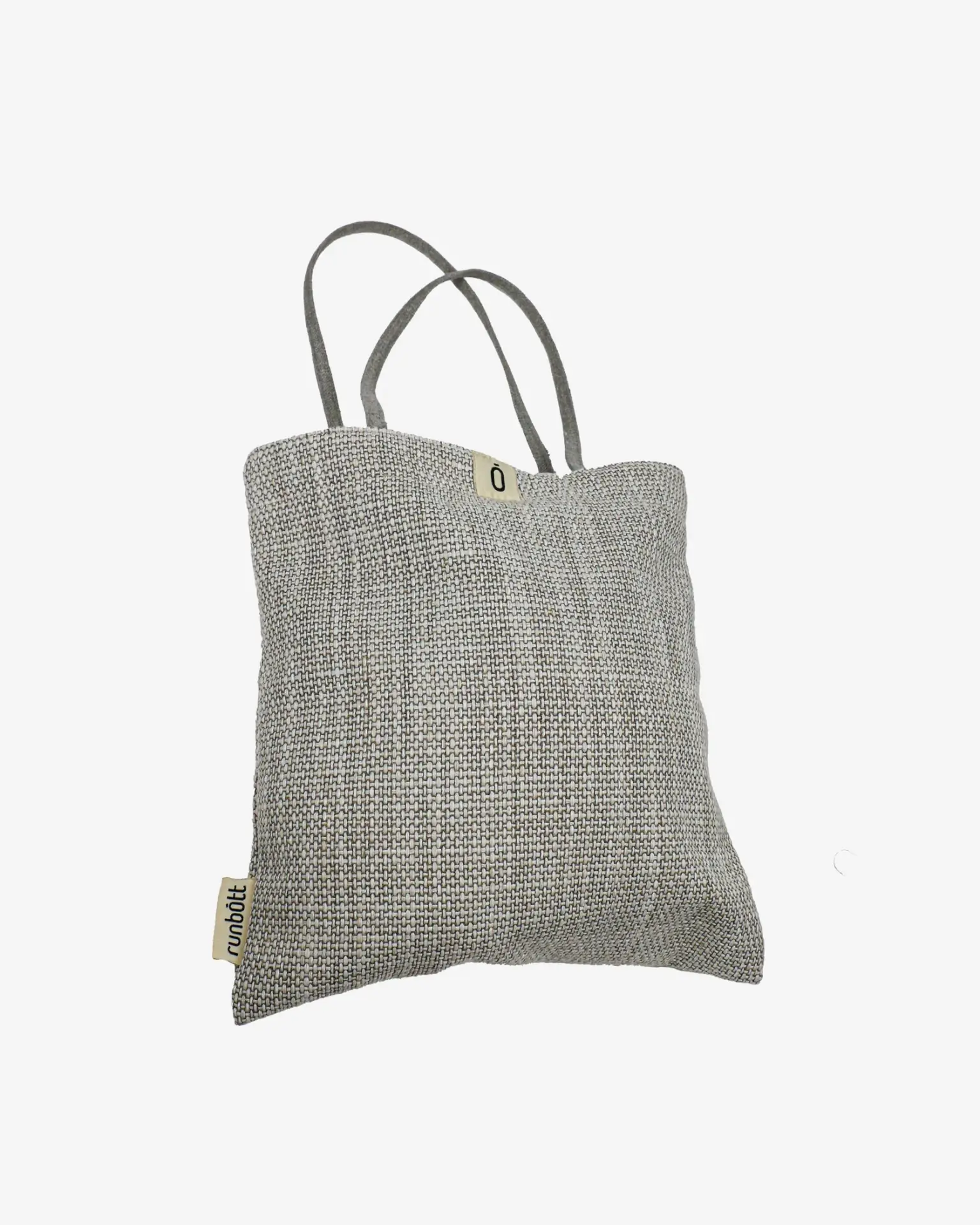 Bolsa textil Tote bag RUNBOTT gris - Imagen 3