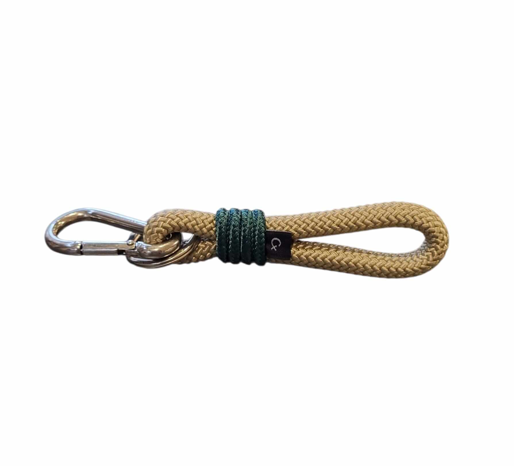Llavero porta llaves de cuerda náutica CX HANDMADE Nautical Key S Verde agua/Verde