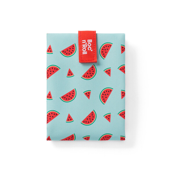 Bolsa porta bocadillos infantil eco-friendly Boc'n'Roll by ROLL'EAT Sandías