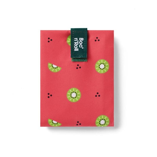 Bolsa porta bocadillos infantil eco-friendly Boc'n'Roll by ROLL'EAT Kiwis